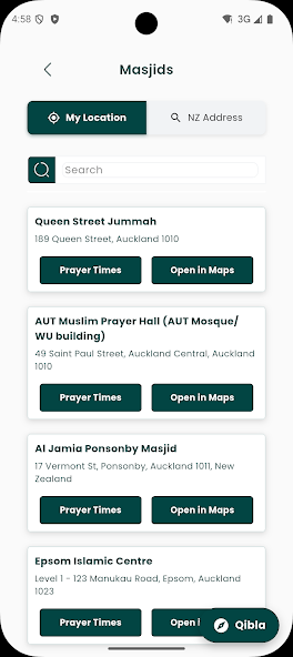 Halal Kiwi discovery screen